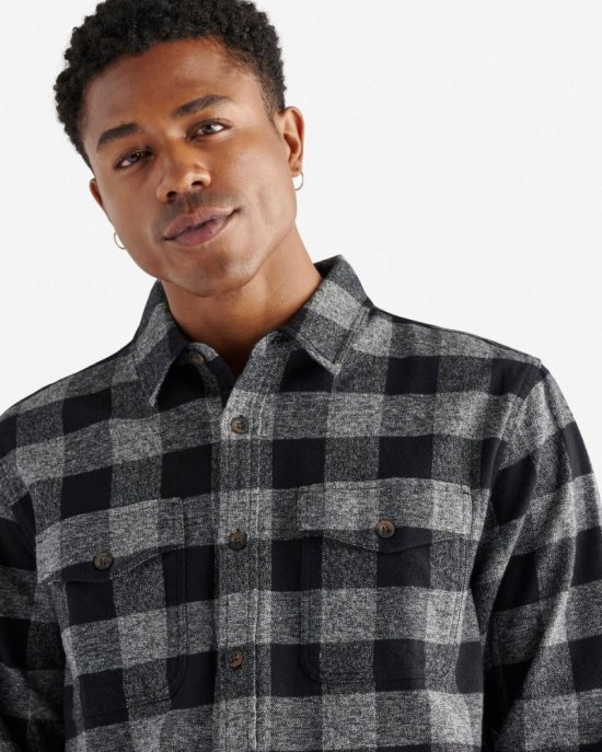 Roots Park Plaid Shirt - SALT & PEPPER