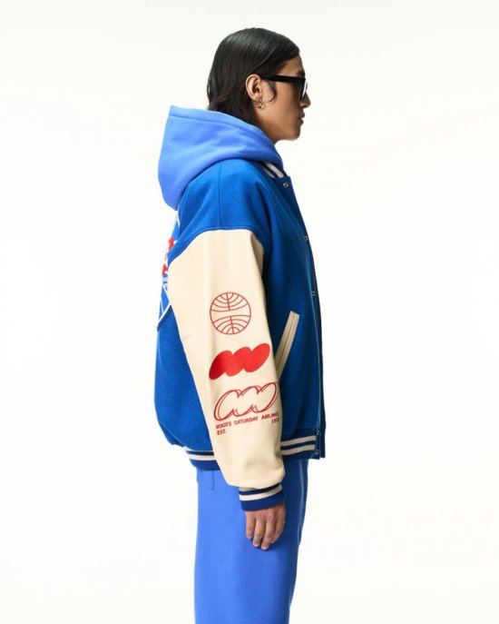 Roots X Mr. Saturday Varsity - ROYAL BLUE