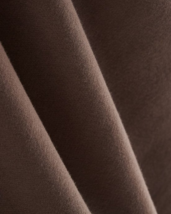Roots Cloud Full Zip Hoodie - UMBER BROWN