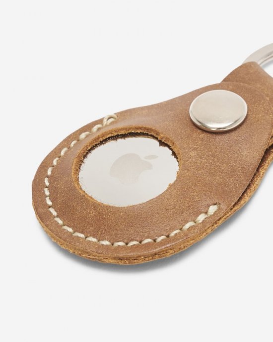Roots Key Ring for Apple AirTag - NATURAL