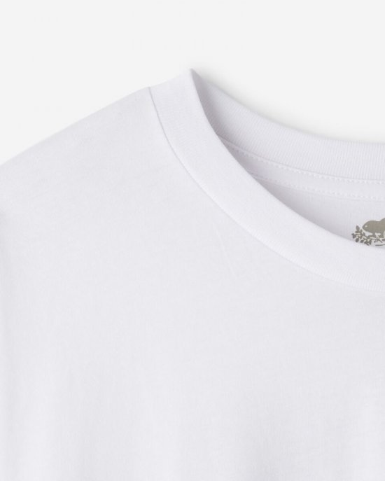 Roots Womens Market T-Shirt - WHITE
