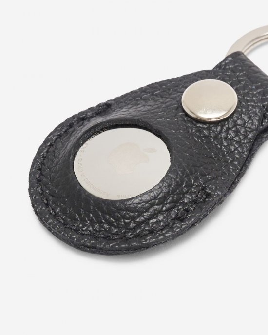 Roots Key Ring for Apple AirTag - BLACK