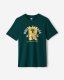 Roots Mens Roots Athletic Dept. T-Shirt - RAIN FOREST
