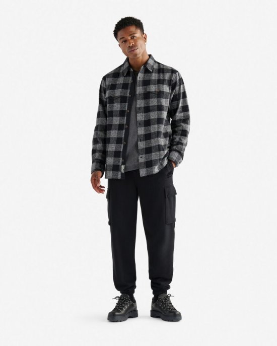 Roots Park Plaid Shirt - SALT & PEPPER