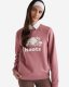 Roots Organic Original Crew Sweatshirt - RETRO ROSE
