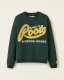 Roots Sporting Goods Relaxed Crew Sweatshirt - VARSITY GREEN