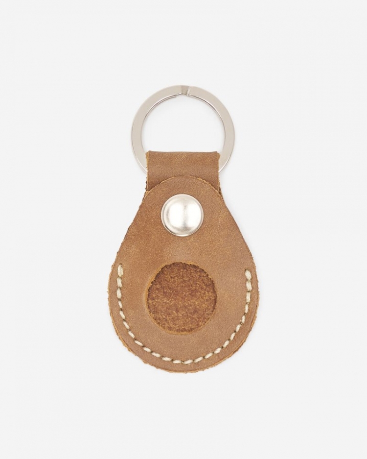 Roots Key Ring for Apple AirTag - NATURAL - Click Image to Close