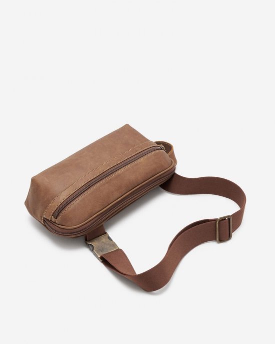 Roots Parkside Belt Bag Tribe - NATURAL
