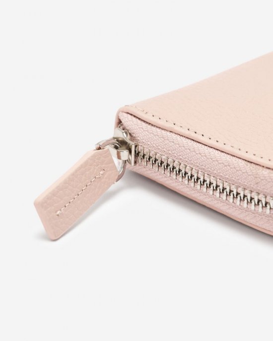 Roots Half Moon Wallet Cervino - POWDER PINK