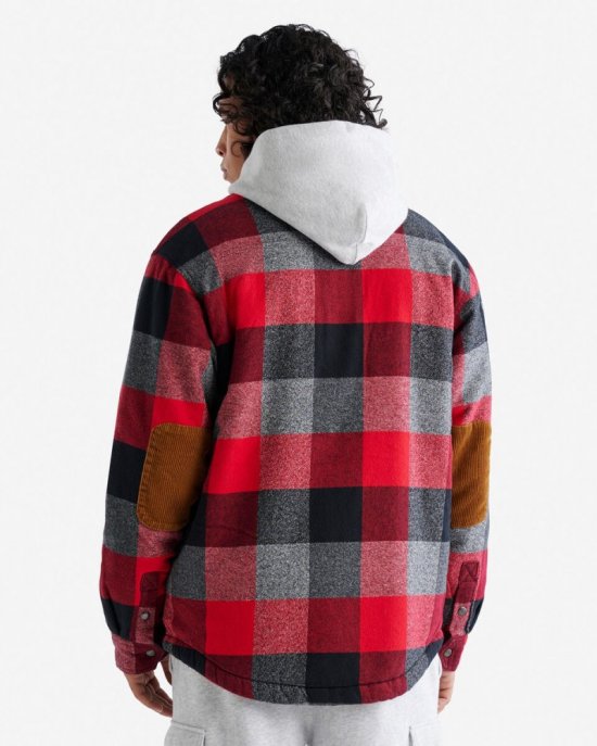 Roots Park Sherpa Lined Jacket - CABIN RED