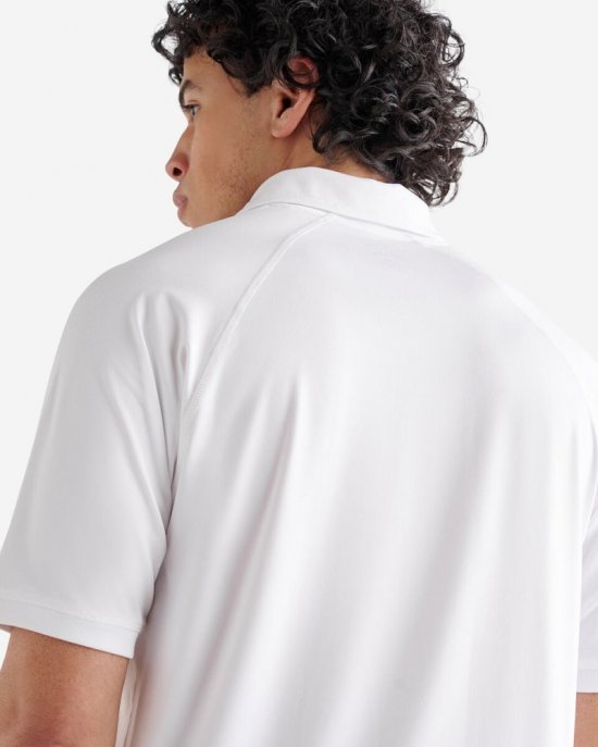 Roots Renew Short Sleeve Polo - WHITE