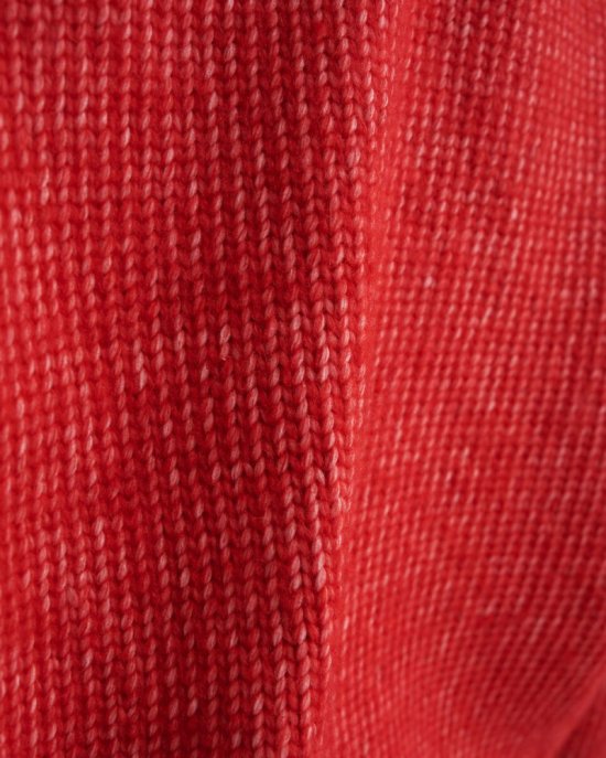 Roots Rosetown Chunky Cable Cardigan - CARDINAL RED