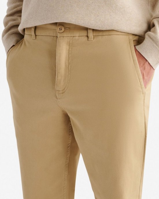 Roots Park Stretch Chino 32 Inch Inseam - INCENSE