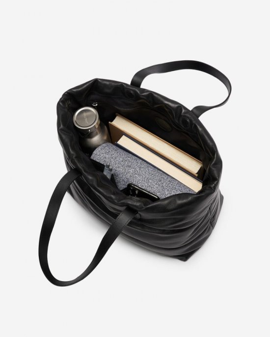 Roots Puff Carryall Tote - BLACK