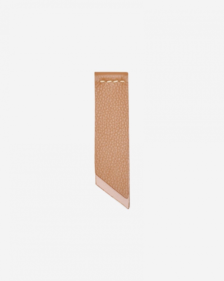 Roots Upcycle Bookmark Cervino - TAN/POWDER PINK - Click Image to Close