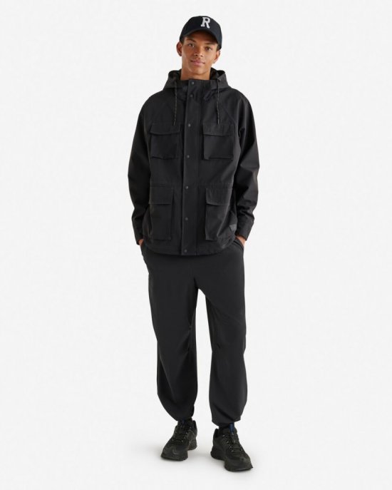Roots Active Woven Flight Pant - BLACK