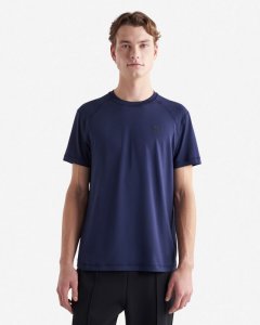 Roots Renew Short Sleeve T-Shirt - NAVY BLAZER