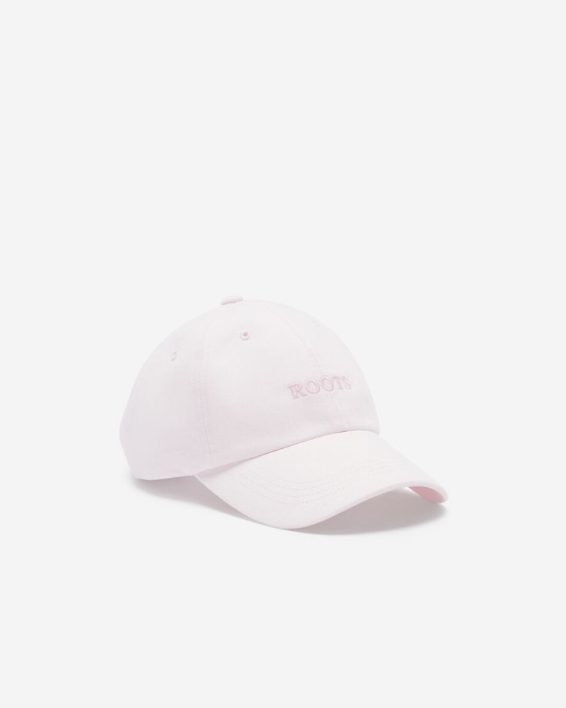 Roots Baseball Cap - PINK PEARL