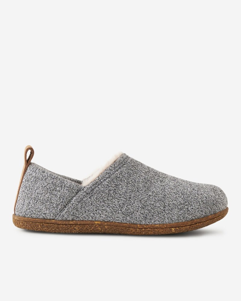Roots Mens Slip-on Shoe - SALT & PEPPER