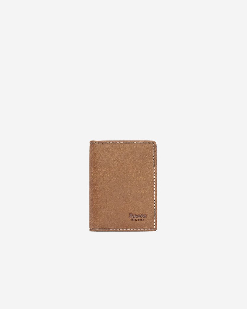 Roots Card Case With ID Tribe - NATURAL