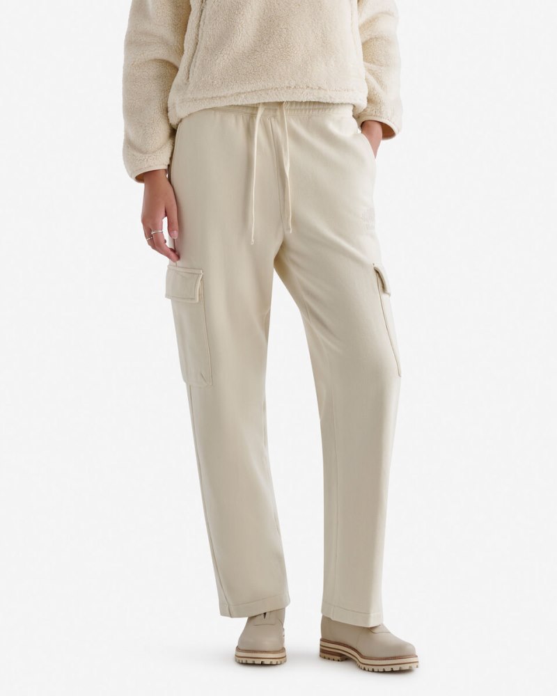 Roots Organic Cooper Cargo Sweatpant - ALMOND MILK