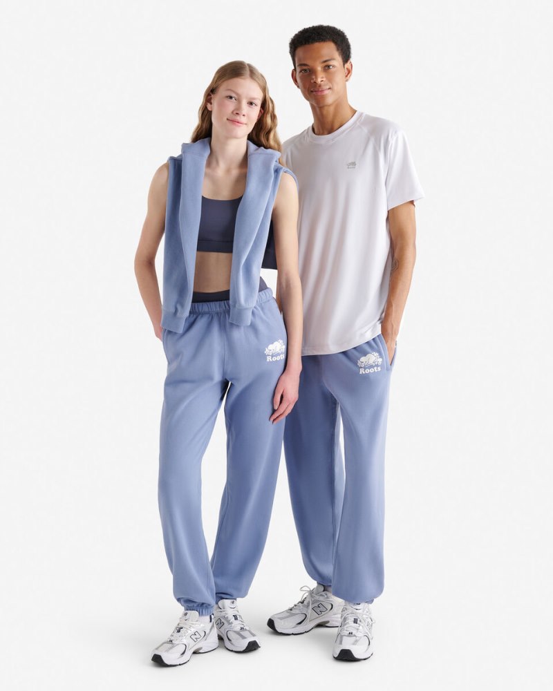 Roots Organic Original BF Sweatpant - SATIN BLUE