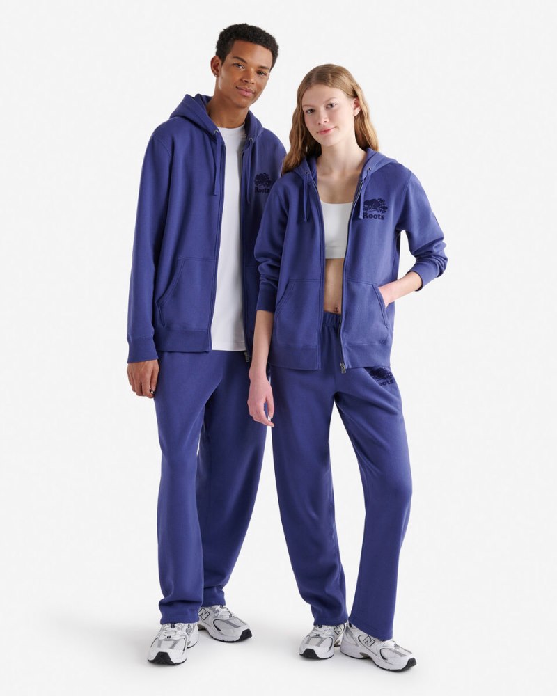 Roots Organic Heritage Sweatpant - BLUE ECLIPSE