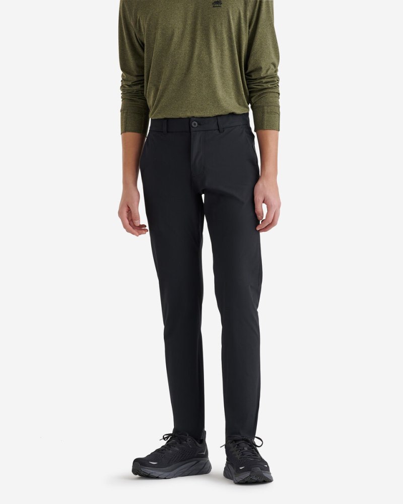 Roots Park Tech Pant 32 Inch Inseam - BLACK