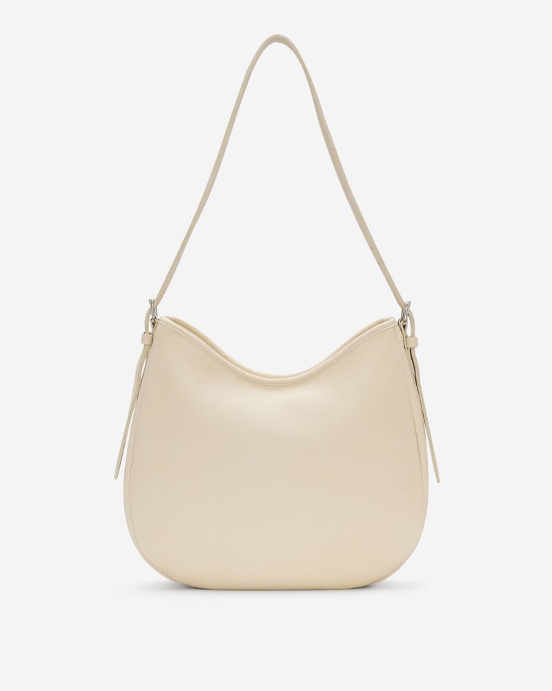 Roots Large Lexi Bag Cloud - BONE WHITE