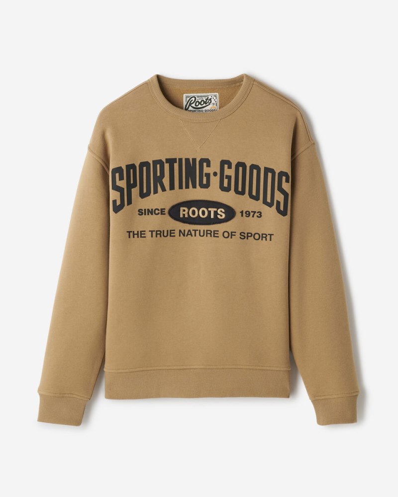 Roots Sporting Goods 99 Crew Sweatshirt - HAZELNUT CREAM