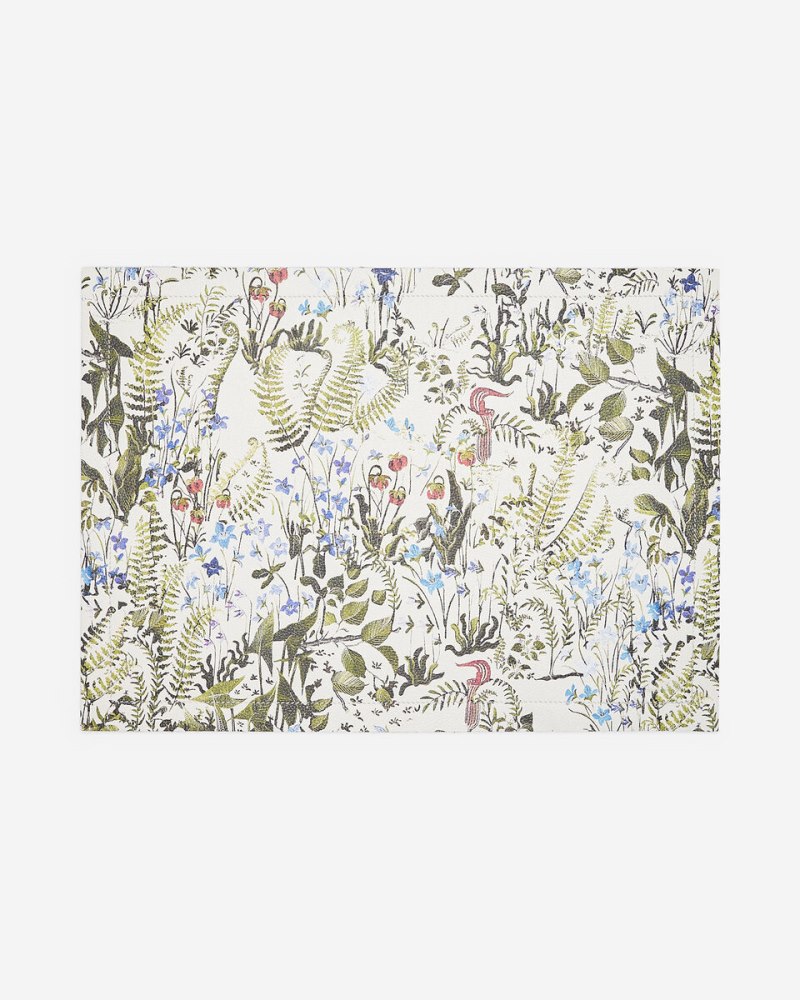 Roots Heather Leather Placemat - MULTI