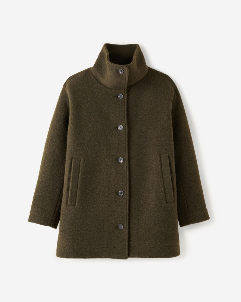 Roots Seymour Coat - SEYMOUR OLIVE