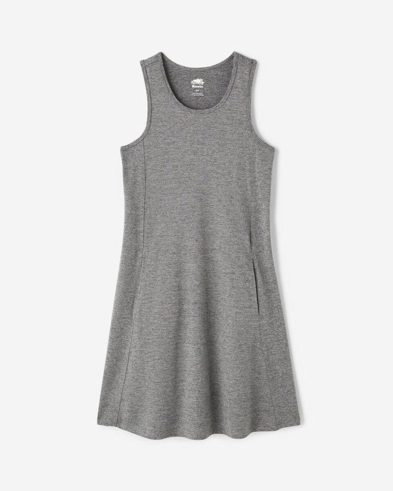 Roots Renew Tank Mini Dress - SALT & PEPPER