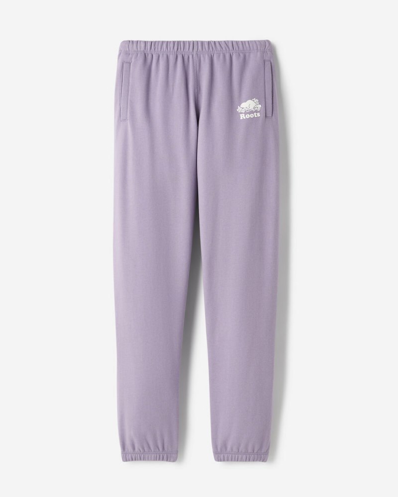Roots Organic Original Sweatpant - LAVENDER MIST