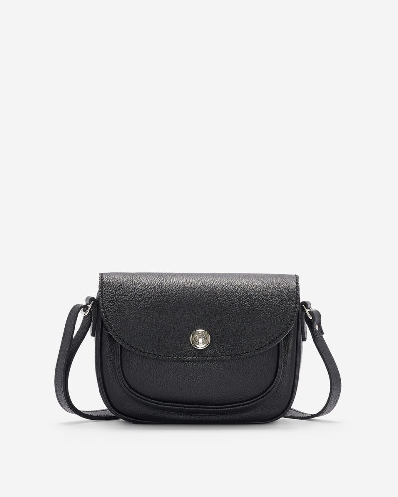 Roots Riverside Crossbody Cervino - BLACK