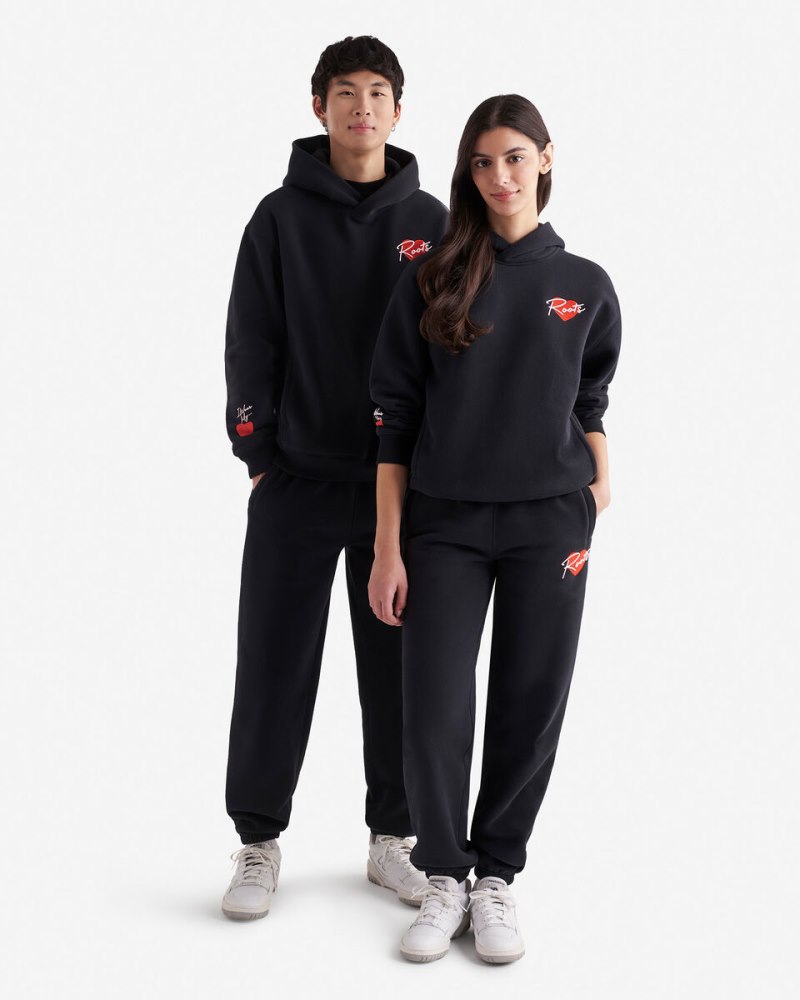 Roots Love Sweatpant - BLACK