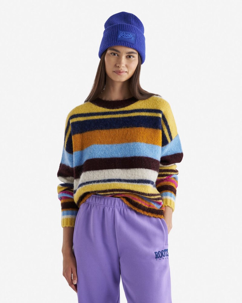 Roots Nordic Striped Sweater - MULTI