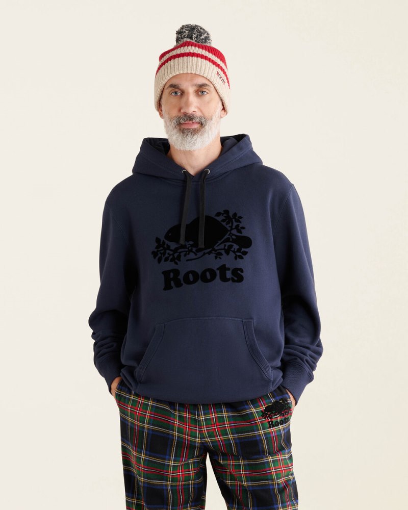 Roots Organic Original Kanga Hoodie - NAVY BLAZER