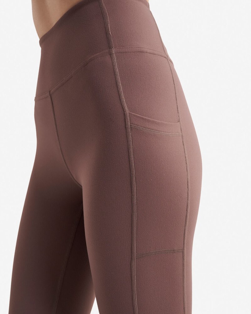 Roots Restore Pocket Legging - CINDER BROWN