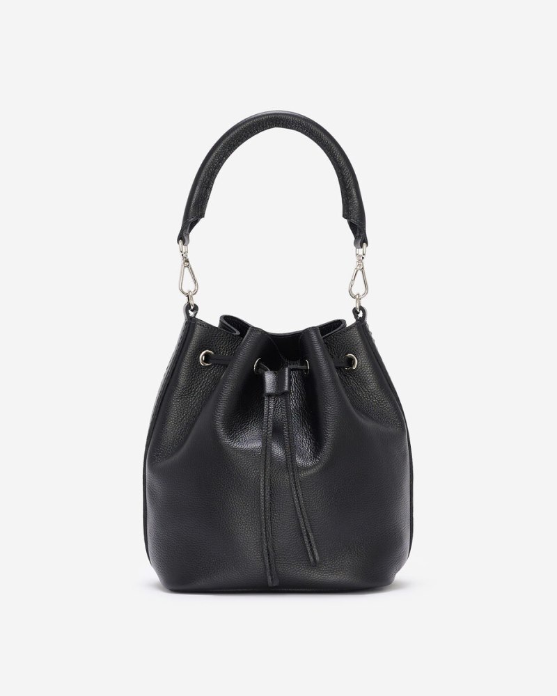 Roots Bucket Bag Cervino - BLACK/SAND